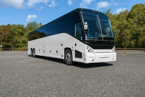 Redding Shuttle Bus Rentals 56 Passenger Shuttle Bus