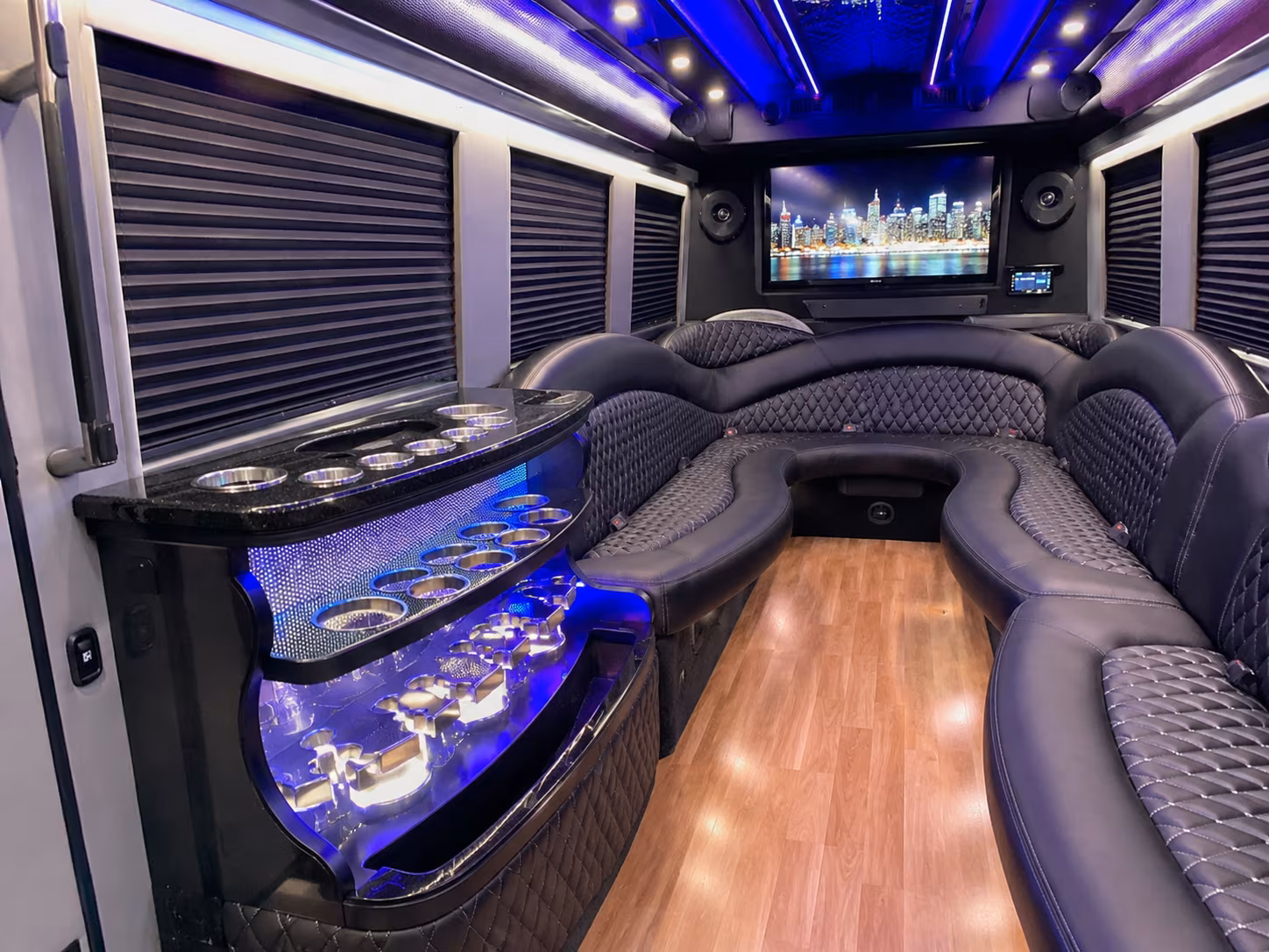 affordable redding prom party bus prices split across your group