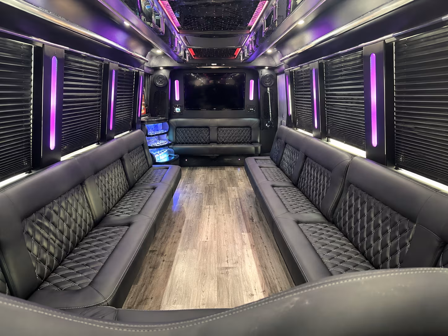 sports fan party buses for tailgates rodeos and indoor football